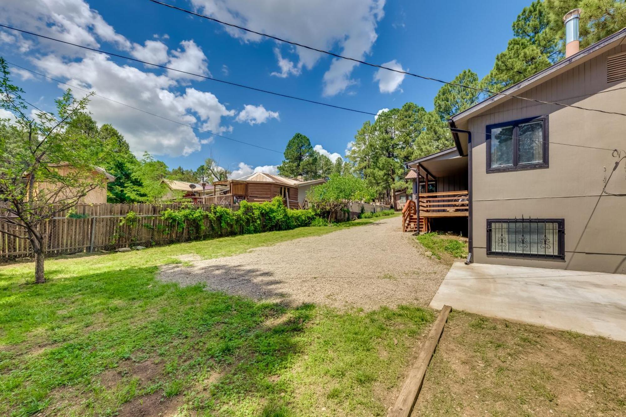 Ruidoso Home With Patio, Walk To Restaurants! Extérieur photo
