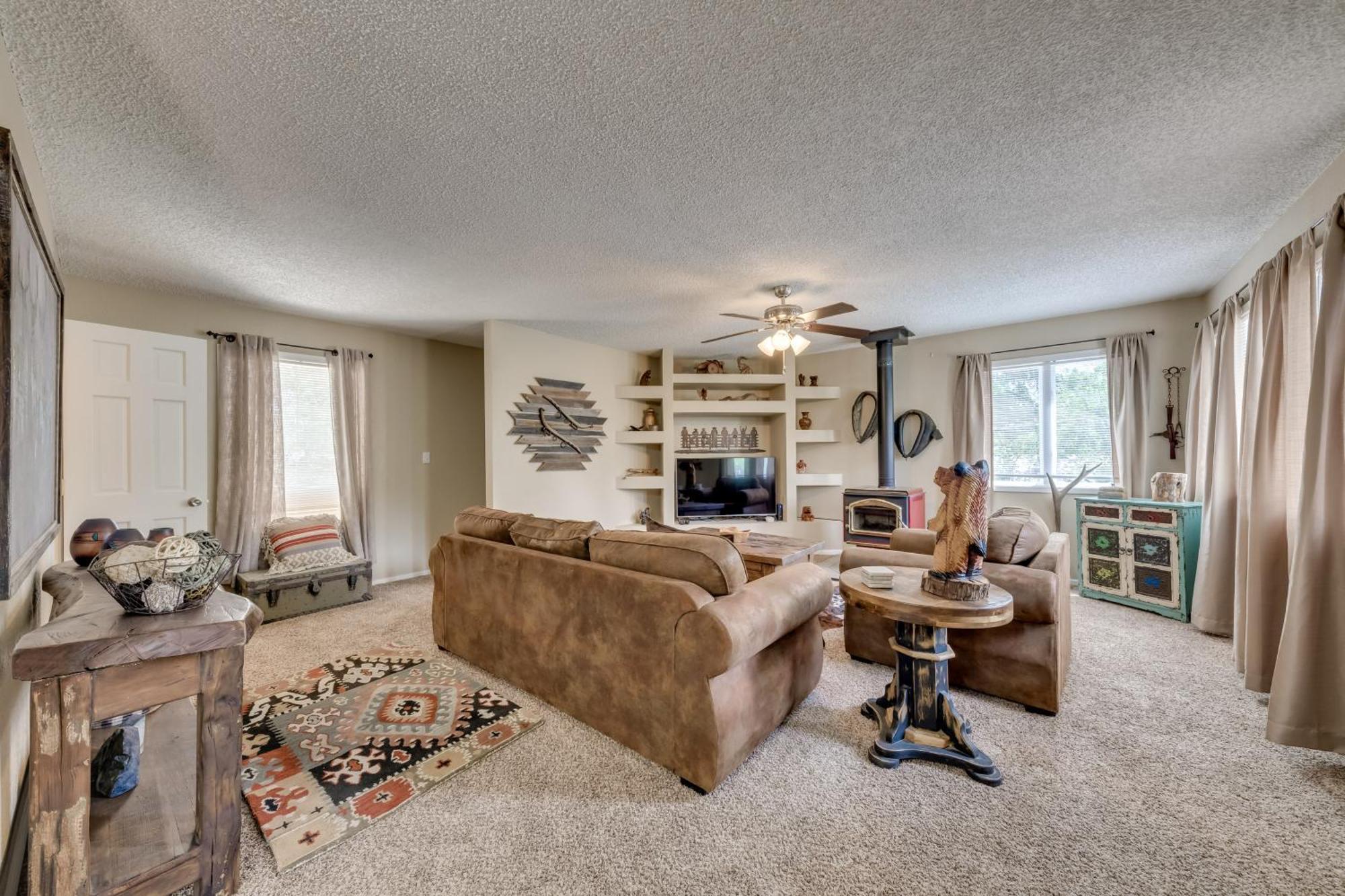 Ruidoso Home With Patio, Walk To Restaurants! Extérieur photo